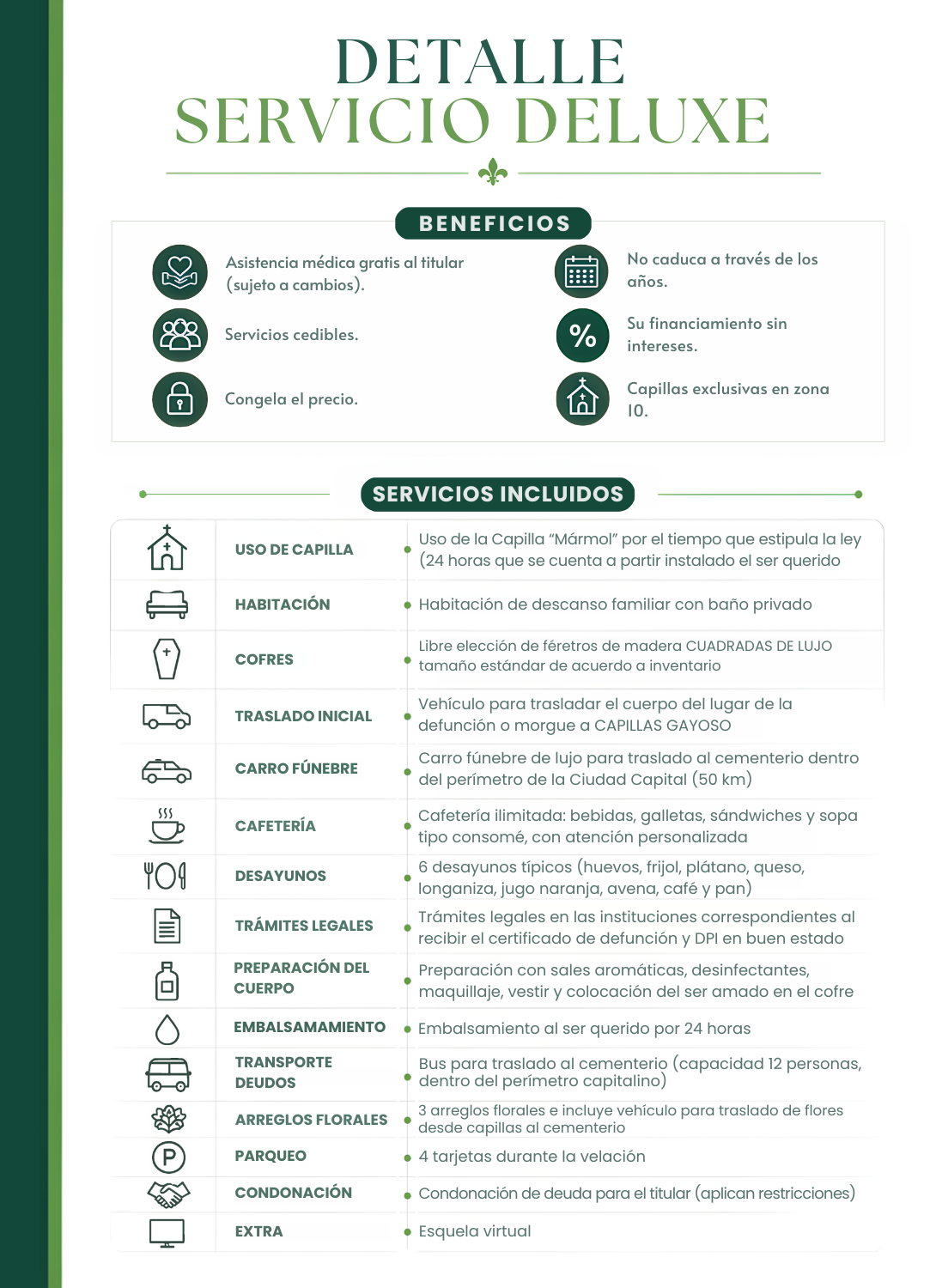 Servicios Deluxe